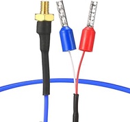 uxcell Thermocouple K Type, 0-260C M4 Screw Temperature Sensor Probe 0.4ft for 3D Printer