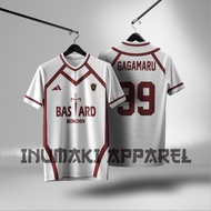Blue Lock Anime Jersey - BASTARD MUNCHEN White Version (Gagamaru) Can / Free Custom Name and Back Nu