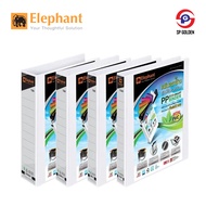 Elephant PP Eco 2D-Ring Binder White Ring File (25mm/40mm/50mm/65mm)