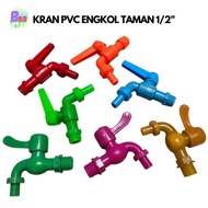 PVC Faucet IZUMO GARDEN CRANK 1/ 2 INCH PLASTIC WATER Faucet CRANK B88 PVC GARDEN WALL WATER Faucet 