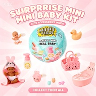 MGA's Miniverse Make It Mini Real Baby Nurture Mystery Blind Capsule Realistic Mini Baby With Bath N