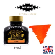Diamine Fountain Pen 80ml Bottle Ink Orange