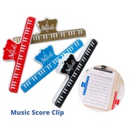 SG Home Mall SG LOCAL STOCK High Quality Music Score Clip Book Colorful Music Score Fixed Clip