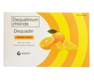 (12 Dequadin Orange Lozenges) - 1 SACHET COD quality goods