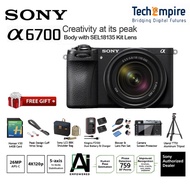 Sony A6700 / A6700 Mirrorless Digital Camera With Lens ( Body & 16-50mm & 18-135mm )