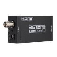 SDI Converter Mini 3G SDI HDMI-compatible Adapter - Full HD 1080P SDI to HDTV Audio Converter - Supp