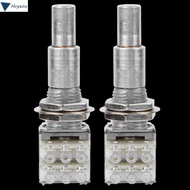 HCYEOU 2PCS Concentric Potentiometer, B50K Value Mini Size Bass Guitar Potentiometer, Premium Multic