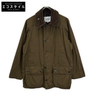 Barbour 2001179 卡其色 BEDALE 桃皮絨無蠟夾克 36 碼 [二手]