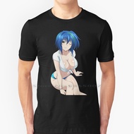 Xenovia Quarta-Highschool Dxd T Shirt 100% Cotton Xenovia Quarta Blue Hair Rias Gremory Highschool D