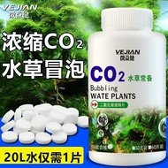 Fish Tank Carbon Dioxide Slow-Release Tablets Burst Algae Yellow Leaf Water Grass Tank Dedicated co2