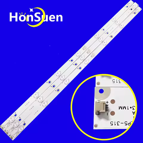 TV Illumination For Philips 32PFS5362/12 32PFS5501/12 32PFS6401/12 LED Bars Backlight Strip Line Rul