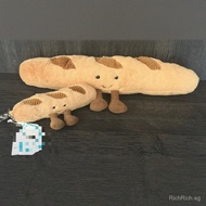 jellycat Baguette Pendant Bread Toast Simulation Fun Plush Pillow Ornament Cute Doll Creative