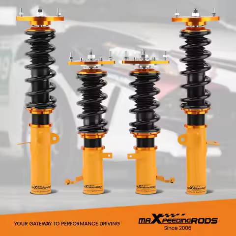 24 Damping Levels Coilovers For Toyota Corolla E90 E100 E110 AE92 AE101 AE111 Coil Suspension kit