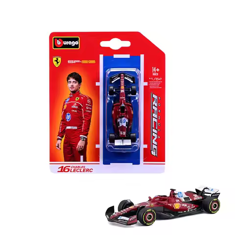 Bburago 1:64 Formula 1 Racing Die‑cast Alloy Car Model 2026 Mercedes Ferrari McLaren Miniature Colle