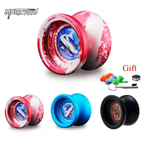 Original MAGICYOYO T9 Professional Metal YoYo Responsive Sleep Mode Matte Surface High‑Performance C