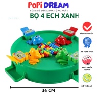 Đồ Chơi Ếch Ăn Bi Ăn Kẹo Vui Nhộn Có Sẵn 24 Viên Bi – Chơi 2-4 Người Với 4 Con Ếch Giải Trí Gắn Kết 