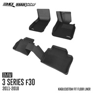 3D Mats พรมปูพื้นรถยนต์ BMW 3 SERIES (F30) 2011 - 2019 พรมกันลื่น พรมกันนํ้า พรมรถยนต์