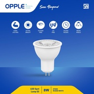 Opple LED Spotlight Spot Lamp E3 Series 8W Warm White 2700K GX5.3 Base – Energy-Saving LED-E3-GX5.3-