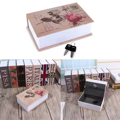 Book Safe Dictionary Book Secret Safe Security Box Money Cash Jewelry Lock Box Security Book Box Sec