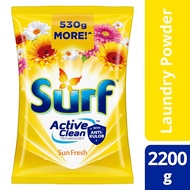 Agad na paghahatid Surf Laundry Detergent Powder Sun Fresh 2200g