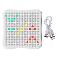Smart AI Chessboard Game Kids Adults Portable Travel Gobang Board Game Brain Teaser Electric Light-u