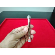 2556 Ck Maha Surasak Wat Prado Silver Takrut Cham Peng Made 999 Pcs 召坤玛哈苏拉萨，纯银质3寸符管，限量版999支（包好符管壳）