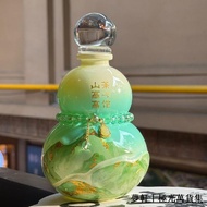 Shopee Blast Kill🌸[Azure] Gourd Water Cup (Free Bracelet) -Glass Cup-Wine Gourd/Gourd Wine Jug-Capac