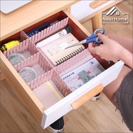 1Pcs Adjustable DIY Drawer Divider Partition Space-saving Drawer Division Organizer