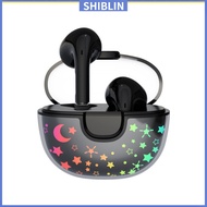 SHIN   Wireless Earbuds Headphones In-ear Earbuds With Wireless Charging Case Deep Bass Waterproof Earphones Headset For