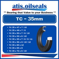 TC 35 ( ID ) OIL SEAL ( TC 35 x 42/45/46/47/48/50/52/55/56/60/62/65/72/80 x 7/8/10/11/12 ) - TC OIL 