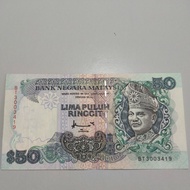 7th series Malaysia 50 Ringgit condition EF: Extremely Fine