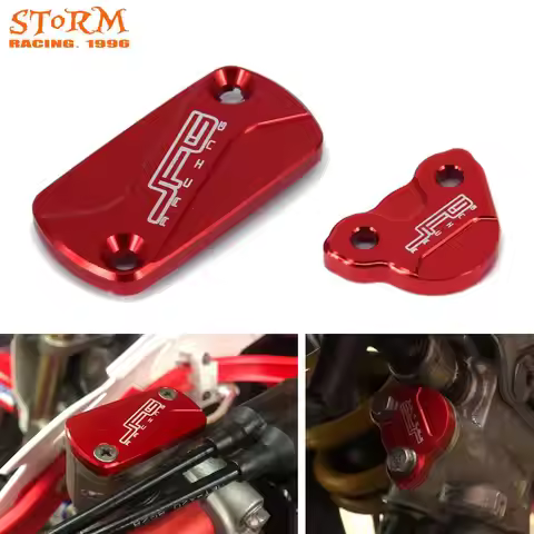 Moto Front Rear Brake Reservoir Fluid Cover For Honda CR80 CR125 CR250 CRF150 CRF250 CRF450 CRFX250 