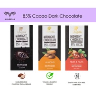 Dark Chocolate 70% Cocoa 85% Cocoa Organic Vegan Cacao Lavezares Guilt Free Low Glycemic Index
