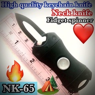 High quality keychain and neck knife NK-65 for collection and use cutting