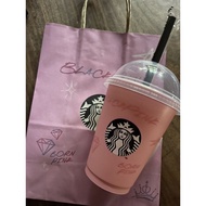 Starbucks x Blackpink Reusable Limited Edition Mug Free Paper Bag