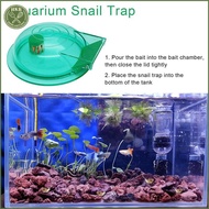 [SH] Aquarium Snail Trap, Plastic Snail Catcher For Freshwater Fish Tank Green Snail Catch Box [VN]