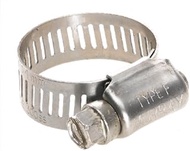 Murray Worm-Gear Stainless Steel Hose Clamp withZinc Plt Screw, 0.69"-1.25", 1/2"W, 30-40" Lbs (Pack