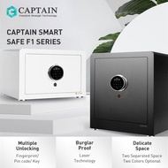 CAPTAIN Safe Box | Fingerprint Smart Safe Box| Touch Screen Password | Digital Security Safe Box Las