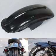 For Harley Sportster Solo Bobber Chopper Cafe Racer Black Rear Mudguard Fender
