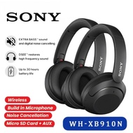 Sony WH-XB910N Wireless Bluetooth Headphones Noise Canceling Headphones Subwoofer Over-Ear Portable Foldable Headphones