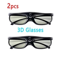 2PCS/1PC Universal 3D Glasses For Xgimi Z3/Z4/Z6/H2 Nuts G1/P2 Active Shutter 96-144HZ Rechargeable 