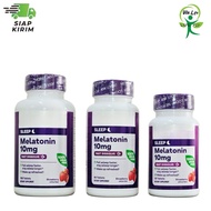 Melatonin CHEWABLE TABLETS 10MG STRAWBERRY - WITHOUT GELATIN