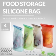 SG Home Mall SG 24 Hour Ship OutReusable Silicone Food Storage Bag Container For Leakproof Refrigerator Storage