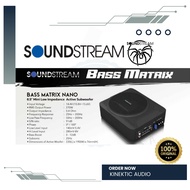 Soundstream Bass matrix nano 6.5" mini low impedance active subwoofer/Car active subwoofer