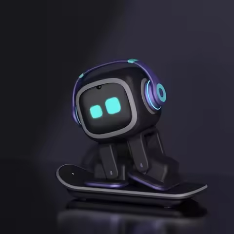 Emo Robot Pet Emopet Intelligent Companion Ai Emotional Communication Future Voice Robot For Home De