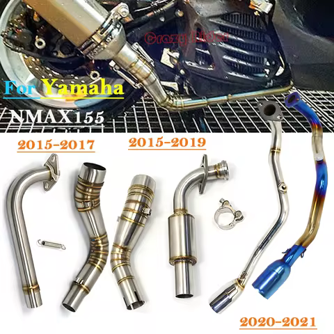 nmax Motorcycle exhaust system motocross Modify For Yamaha NMAX155 2015-2017 2015-2019 2020-2023 51m