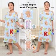 SJ DST FULL - DASTER TIDUR ANAK  PRINTING DRESS PIYAMA ANAK ABG TANGGUNG DEWASA FIT TO L RANDOM MOTI