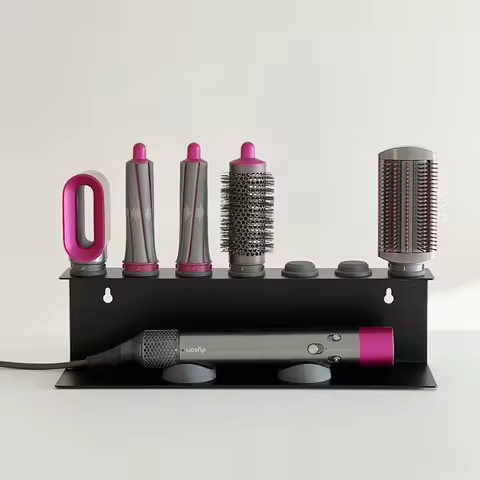 Dyson Airwrap metal stand, multifunctional curling iron, hair dryer stand, fine workmanship, bathroo