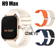 For H9 Max Smart Watch Strap Silicone Soft Sports Women men outdoor Band