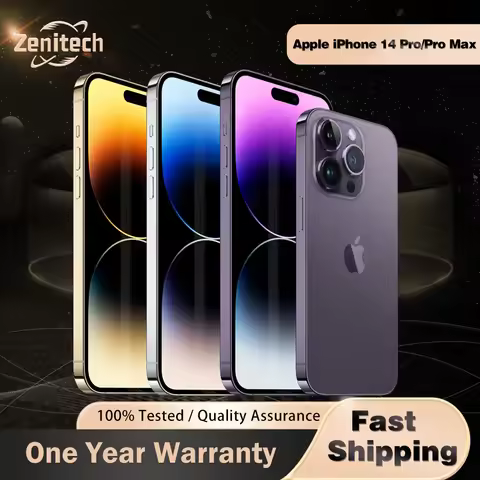 Apple iPhone 14 Pro / Pro Max 5G Unlocked Smartphone 6.1"/6.7" Super Retina XDR 120Hz A16 Bionic Chi